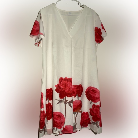 Red Roses Dress - Picture 2 of 5